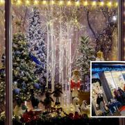 North East shop owner's Christmas window display 'rivals Fenwick'