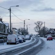Snowy conditions in the North East. Picture: NORTHERN ECHO