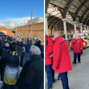 LIVE: Emergency services at Darlington station as line blocked