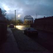 Hundreds of households woke to darkness and cold conditions today as they found out they had been left without power Credit: MIKE HUGHES