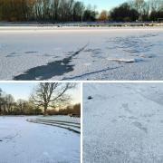 There have been reports of children walking on ice at Killingworth Lake and Marsden Quarry in North Tyneside, Saltwell Park in Gateshead and Paddy Freeman’s Park in Newcastle