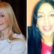 Natalie Jenkins, left, and Naheed Khan, right, are both still missing and presumed murdered.