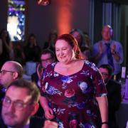 Tracey Beadle at the County Durham Together Awards in December 2021