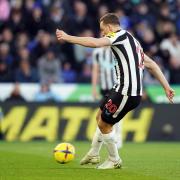 Chris Wood opened the scoring in Newcastle United's win over Leicester City on Boxing Day