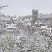 Seasonal scene picture of Barnard Castle, rated one of country's top ten settings for winter walks                        
                                                          Picture: THE NORTHERN ECHO