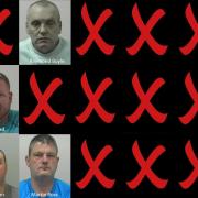 Four remaining men of Northumbria Police's 15 'most wanted' still at large            Picture: NORTHUMBRIA POLICE