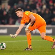 Nick Pope rolls the ball out against Southampton