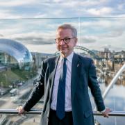 Michael Gove (above) has said a new devolution deal for the North East will deliver extra powers and funding to fight child poverty.