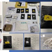 A drug dealer has pleaded guilty to nearly a dozen charges just 24 hours after police caught the man with more than £20,000 worth of illegal substances Credit: NORTHUMBRIA POLICE