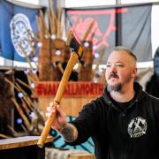 European axe-throwing champion Carl Howe from Newton Aycliffe is preparing to compete in the world championships in Toronoto.