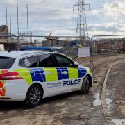 Police and military units were called to a Bellway housing development in Cramlington, Northumberland after an unexploded WW2 bomb was found.
