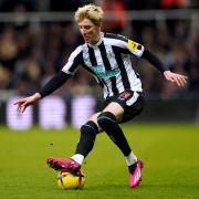 Anthony Gordon is set to miss Newcastle's game at Nottingham Forest