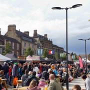 Crowds at last year's Bishop Auckland Food Festival.