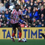 Aji Alese steps out of defence during Sunderland's 1-0 win over Reading