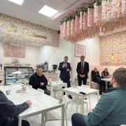 Bill Esterson, Labour's shadow business minister, met with Hartlepool's independent business owners alongside Jonathan Brash, Labour candidate for the town, on this week to listen to their struggles with rising costs Credit: LABOUR
