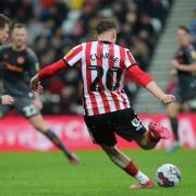 Jack Clarke scores Sunderland's goal in their draw with Bristol City