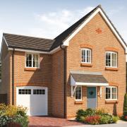 A CGI of Bellway’s The Cutler housetype which will be available at the development.