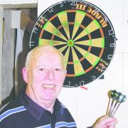 Doug McCarthy in 2013, aged 71, when playing for Wolsingham Club in the Weardale League, he checked out on 132 with two bulls and a double 16