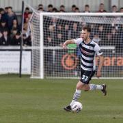 Jake Cooper has extended his loan with Darlington. Pic: STEVE HALLIDAY
