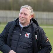 Alun Armstrong watched his Darlington side draw 0-0 at Banbury. (Picture: Steve Halliday)