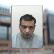 A vile sexual predator who grabbed a woman out walking, placed a fleece over her head and dragged her to the ground has been jailed.