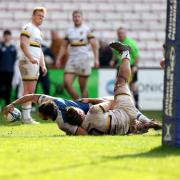 Yaree Fantini scores Darlington Mowden Park's third try (Picture: Chris Booth/MI News)
