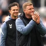Eddie Howe watched his Newcastle United side beat Southampton yesterday