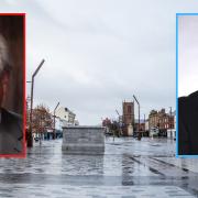 Labour Cllr Bob Cook (left) and Conservative Cllr Tony Riordan are both hoping they will be Stockton Council's leader following local elections on May 4.