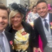 Debbie McClelland met North East royalty Ant and Dec after recieving an official invite to the Coronation of King Charles III