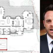 The Saturday Night Takeaway host, 47, wanted to demolish an existing double garage and build a new one with accommodation in the roof above