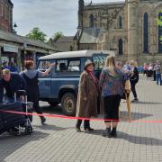 Vera actress Brenda Blethyn in character in Hexham on Tuesday (May 23) as crews descended on the town for filming.