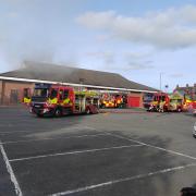 Police are still investigating a fire which closed a supermarket for ten weeks.