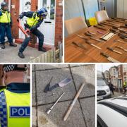 600 knives recovered in the region during Operation Sceptre