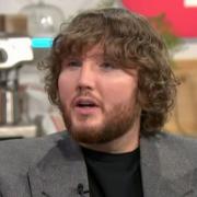 During an episode of Lorraire, which James featured on, he was sporting a very different look after appearing in the studio for a chat with Ranvir Singh today - favouring the long locks, as oppose to the shorter hair many remember him for