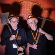 Ore-some Alan Chilton, 90, and Janette Holt, 83, who are dedicated volunteers at Land of Iron.