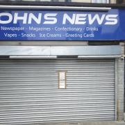 Johns News in Middlesbrough, that will now be closed for three months.