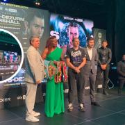 Franchón Crews-Dezurn and Savannah Marshall were involved in a heated press conference ahead of their undisputed world super-middleweight clash