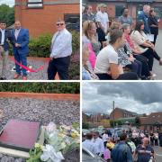 Pictures from outside Jack Dormand Care Home in Horden, County Durham.