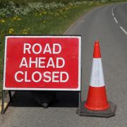 Road closed sign Image: RADAR