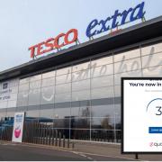 The shopper, who wishes to remain anonymous, visited the North Shields branch of the supermarket earlier this week - when they saw the error on Tesco's website page