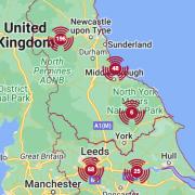 Up to 860 homes in the Stanhope, Wolsingham and Durham Dales areas of the region are facing a power outage, which is expected to be restored at around 12.45pm, according to Northern Powergrid