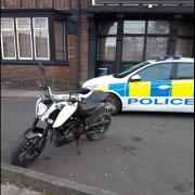 Arrests have been made for traffic offences, while drugs have also been recovered – stolen bikes and quad bikes often being used in the course of criminal activity by some individuals
