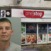 Armed robber Paul Sherwood has been locked up after Guisborough shop raid.