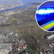 Cleveland Police have confirmed a 500 metre cordon has been put in place around Teesworks in Redcar today (August 22)