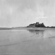 The 1965 wide-eye view of Bamburgh Castle