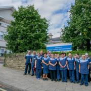 Domestic workers at Bishop Auckland Hospital have expressed their disappointment after receiving the news from ISS they would not be getting back pay for their work during the pandemic Credit: SARAH CALDECOTT