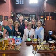 On the cobbles, veteran St Teresa’s Hospice fundraiser Nancy Spencer who was surprised by the cast of Coronation Street thanks to the BBC’s One Show.
