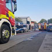 Cleveland Fire Brigade (CFB) have confirmed an investigation into a blaze at Cargo Fleet industrial estate in North Ormesby, which occurred today (September 2) shortly after 5pm, is underway Credit: TEES DURHAM MEDIA