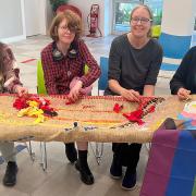 From left, Jenna Dodds, Jack Whyte, Jennie Lambert and Emily Findlay. Jenna, Jack and Emily are from the Celebrate Different Collective. Jennie is the museum’s learning manager