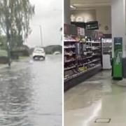 The Environment Agency have warned flooding is possible in areas surrounding the Upper River Tees and River South Tyne Credit: ASHLEIGH WILLIAMS, JASON HERN